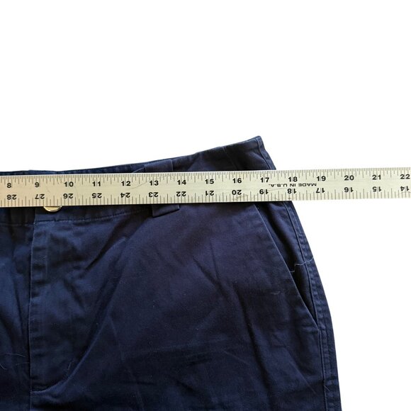 Lauren Ralph Lauren Womens Navy Capri Pants Size 12 Cotton/Elastane Blend - Picture 5 of 7